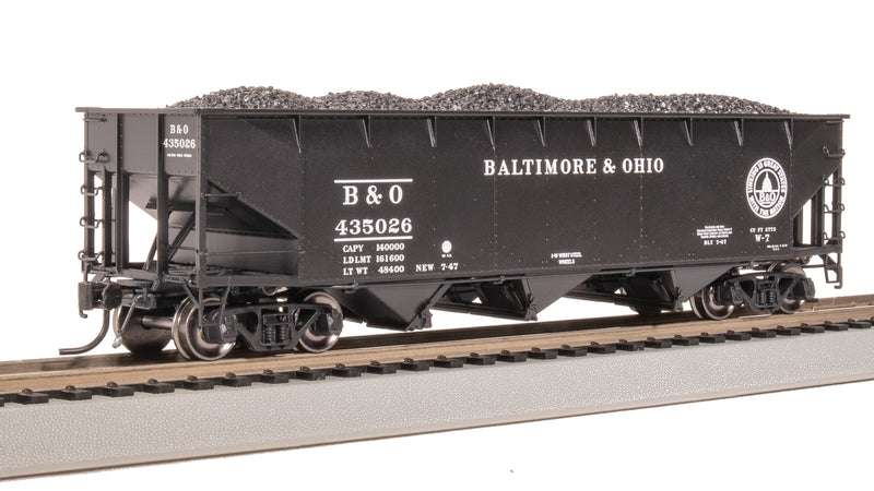 BLI 8103 AAR 70-ton Triple Hopper, B&O (W-7), 4-PACK, HO