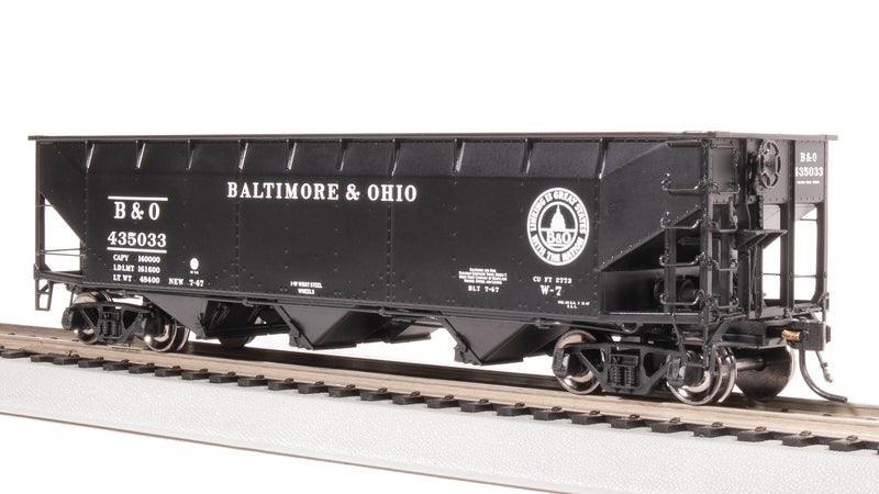 BLI 8103 AAR 70-ton Triple Hopper, B&O (W-7), 4-PACK, HO