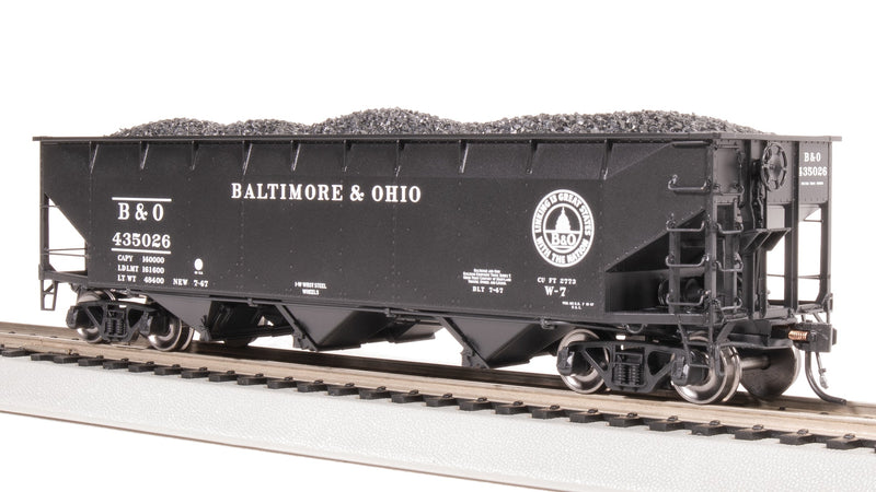 BLI 8103 AAR 70-ton Triple Hopper, B&O (W-7), 4-PACK, HO