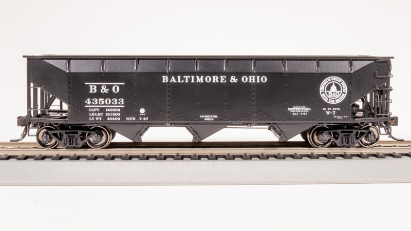 BLI 8103 AAR 70-ton Triple Hopper, B&O (W-7), 4-PACK, HO