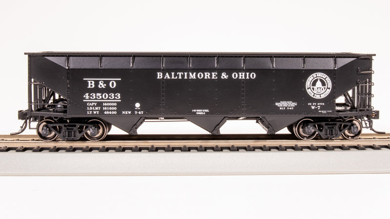 BLI 8103 AAR 70-ton Triple Hopper, B&O (W-7), 4-PACK, HO