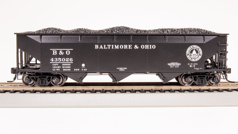 BLI 8103 AAR 70-ton Triple Hopper, B&O (W-7), 4-PACK, HO