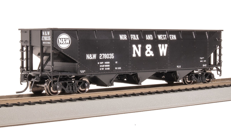 BLI 8115 AAR 70-ton Triple Hopper, N&W (H42), 4-PACK, HO