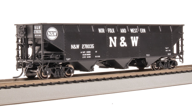 BLI 8115 AAR 70-ton Triple Hopper, N&W (H42), 4-PACK, HO