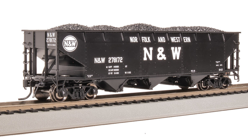 BLI 8115 AAR 70-ton Triple Hopper, N&W (H42), 4-PACK, HO