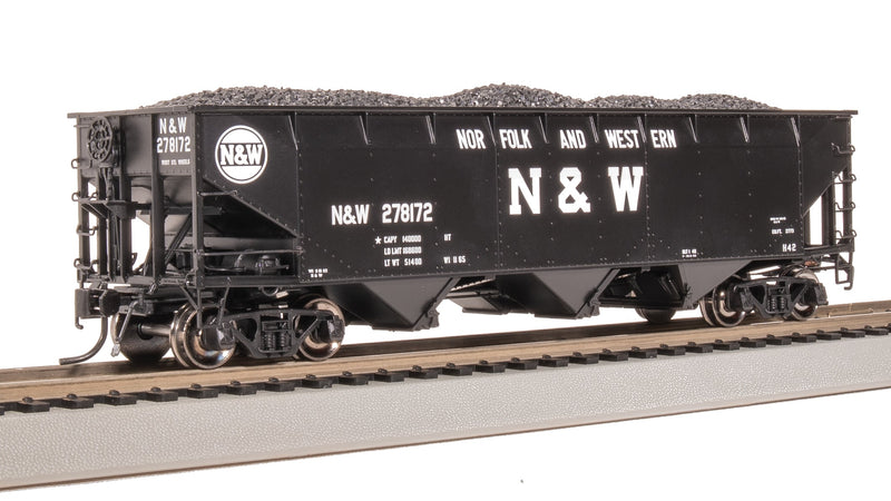 BLI 8115 AAR 70-ton Triple Hopper, N&W (H42), 4-PACK, HO