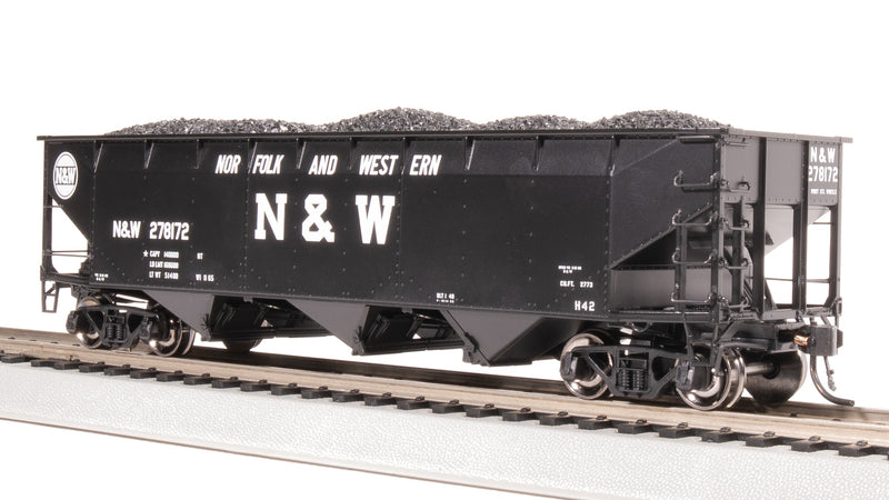 BLI 8115 AAR 70-ton Triple Hopper, N&W (H42), 4-PACK, HO