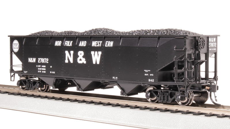 BLI 8115 AAR 70-ton Triple Hopper, N&W (H42), 4-PACK, HO