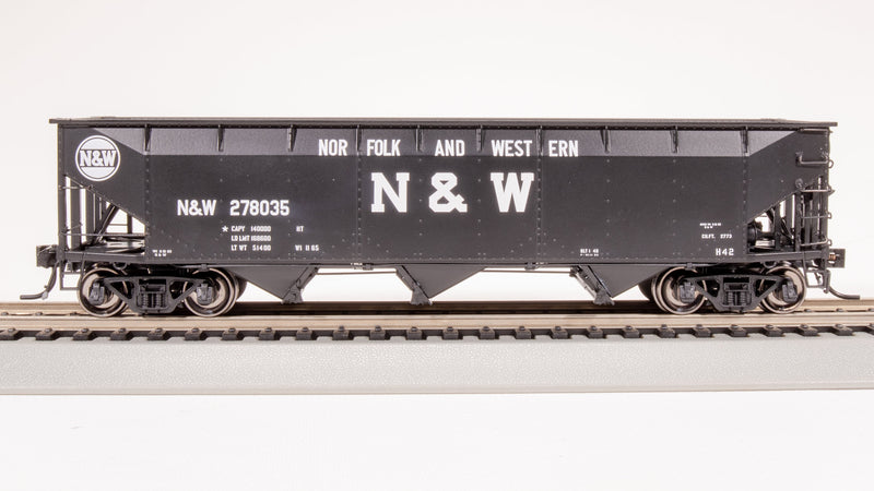 BLI 8115 AAR 70-ton Triple Hopper, N&W (H42), 4-PACK, HO