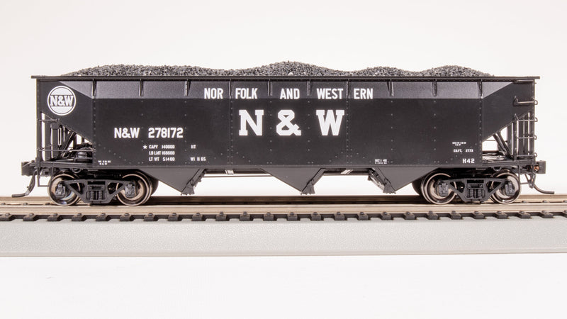 BLI 8115 AAR 70-ton Triple Hopper, N&W (H42), 4-PACK, HO