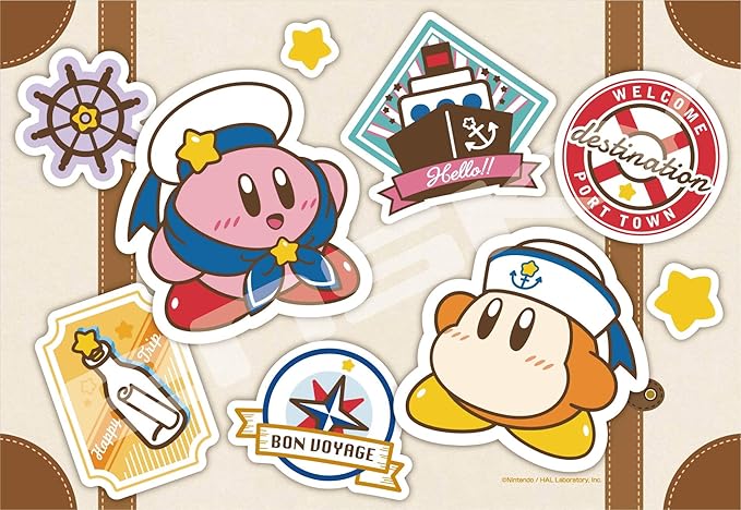 Ensky Puzzle Kirby Bon Voyage Jigsaw Puzzle (108-L754 ) "Kirby"