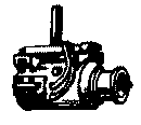 Cal-Scale HO GE-348 Electrical Generator, Underfloor Mount for Passenger Car (Brass Casting), Axle Driven, Small