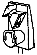 Cal-Scale HO 393 MU Stands (2), With Nonworking Light & Battery Connector