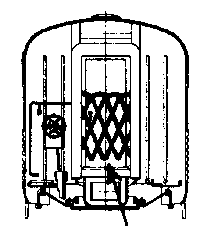 Cal-Scale HO TG-309 Tail Gate (Brass Casting) (2), For Passenger Car