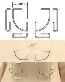 Cal-Scale HO 529 Grab Irons for RS Diesels, Corner (8)