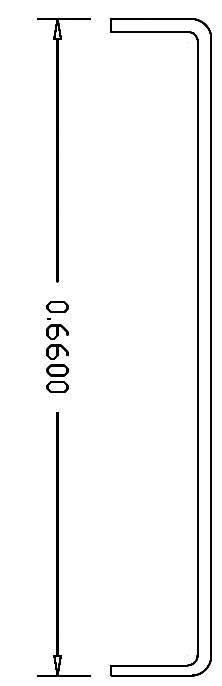 Cal-Scale HO 502 Grabs for EMD FT & F Unit Diesels (12; .012" Wire), Side Door