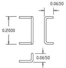 Cal-Scale HO 509 Grab Irons (.012" Wire), Drop Style (20)