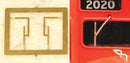 Cal-Scale HO 517 Windshield Wipers 2 Pair, Single-Arm Style