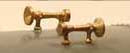 Cal-Scale HO 542 Air Horns (Unpainted Brass Casting), Leslie A-200 Standard for F Units (1 Pair)