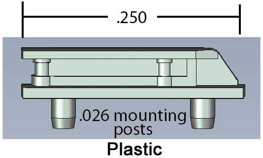 Cal-Scale HO 623 Sinclair Antenna, Plastic (4)