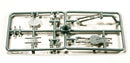 Cal-Scale HO 609 Spine Car Trailer Hitches, 1 Up, 1 Down
