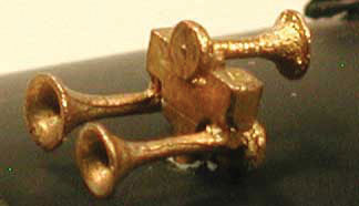 Cal-Scale HO 641 Nathan P3 P3UR3 3-Chime Air Horn, Lost Wax Brass Casting