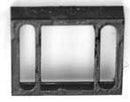Cal-Scale HO 745 All-Weather Cab Window, Plastic with Glazing, .4 x .48" (2)