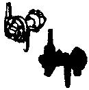 Cal-Scale HO GE-215 Steam Loco Electrical Generators (Brass Castings), Pyle Standard