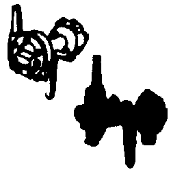 Cal-Scale HO GE-215 Steam Loco Electrical Generators (Brass Castings), Pyle Standard