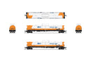 BLI 8140 Cryogenic Tank Car, Airco, 2-Pack, N
