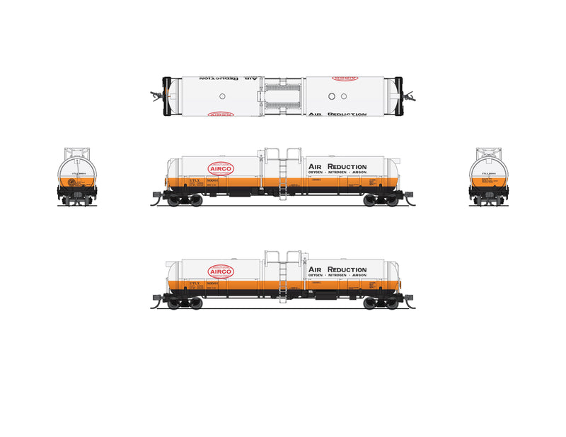 BLI 8151 Cryogenic Tank Car, Air Reduction, Single Car, N