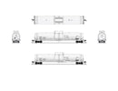 BLI 8156 Cryogenic Tank Car, UTLX White, Single Car, N