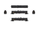 BLI 8148 Cryogenic Tank Car, UTLX Black, 2-Pack, N