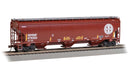 Bachmann Trains HO 70632 Trinity 5161 3-Bay Covered Hopper, Burlington Northern Santa Fe