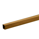 K & S Precision Metals 8154 Square Brass Tube 12" Long x .014 Wall x 7/32 OD