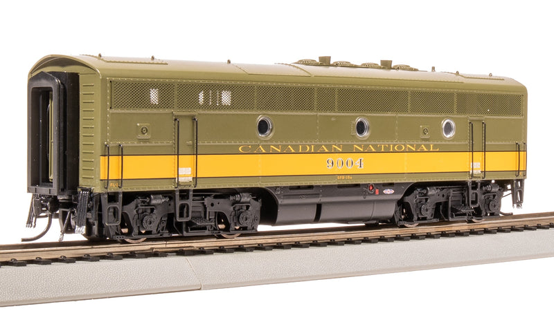 BLI 8161 EMD F3 A/B, CN 9003/9004, Olive Green & Imitation Gold, A-unit Paragon4 Sound/DC/DCC, Unpowered B-unit, HO