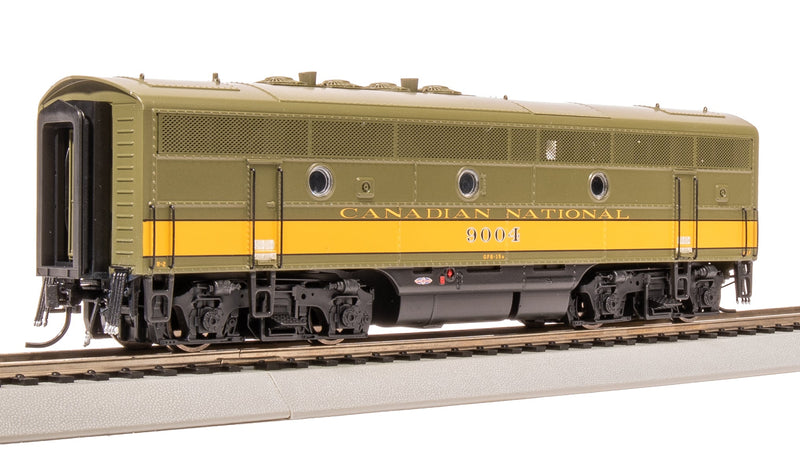 BLI 8161 EMD F3 A/B, CN 9003/9004, Olive Green & Imitation Gold, A-unit Paragon4 Sound/DC/DCC, Unpowered B-unit, HO