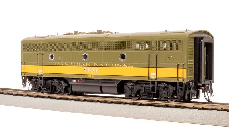 BLI 8161 EMD F3 A/B, CN 9003/9004, Olive Green & Imitation Gold, A-unit Paragon4 Sound/DC/DCC, Unpowered B-unit, HO