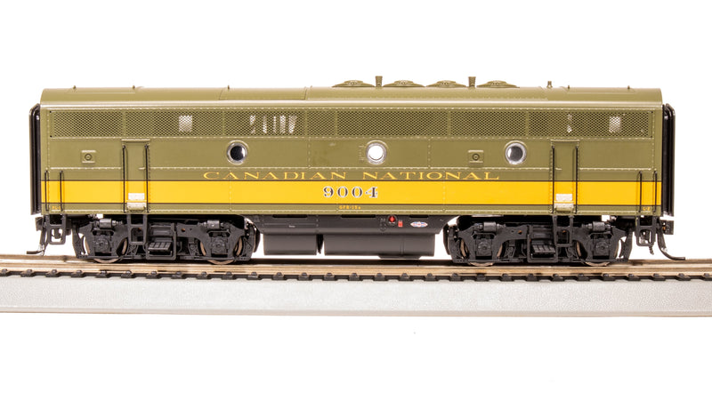 BLI 8161 EMD F3 A/B, CN 9003/9004, Olive Green & Imitation Gold, A-unit Paragon4 Sound/DC/DCC, Unpowered B-unit, HO