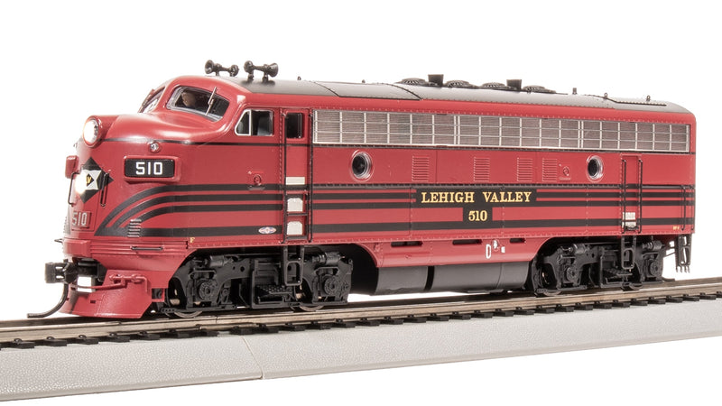 BLI 8163 EMD F3 A/B, LV 510/511, Cornell Red w/ Black Stripes, A-unit Paragon4 Sound/DC/DCC, Unpowered B, HO