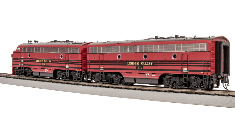 BLI 8163 EMD F3 A/B, LV 510/511, Cornell Red w/ Black Stripes, A-unit Paragon4 Sound/DC/DCC, Unpowered B, HO