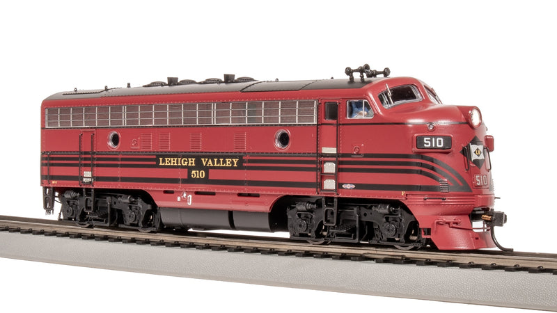 BLI 8163 EMD F3 A/B, LV 510/511, Cornell Red w/ Black Stripes, A-unit Paragon4 Sound/DC/DCC, Unpowered B, HO