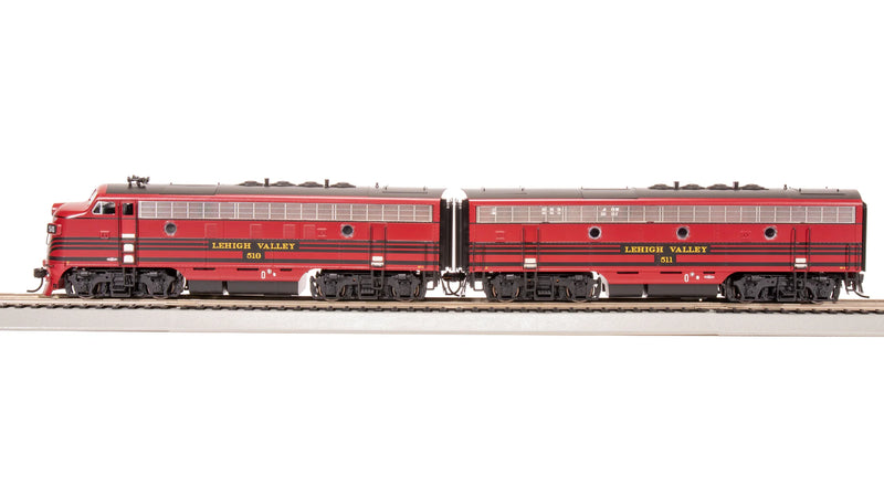 BLI 8163 EMD F3 A/B, LV 510/511, Cornell Red w/ Black Stripes, A-unit Paragon4 Sound/DC/DCC, Unpowered B, HO