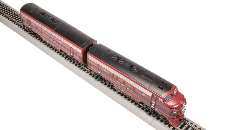 BLI 8163 EMD F3 A/B, LV 510/511, Cornell Red w/ Black Stripes, A-unit Paragon4 Sound/DC/DCC, Unpowered B, HO