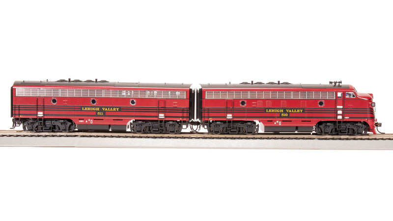 BLI 8163 EMD F3 A/B, LV 510/511, Cornell Red w/ Black Stripes, A-unit Paragon4 Sound/DC/DCC, Unpowered B, HO