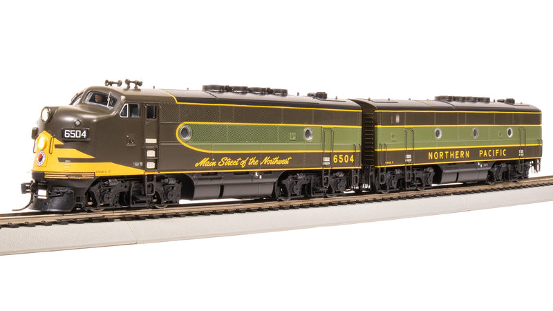 BLI 8164 EMD F3 A/B, NP 6504A/6504B, Streamliner Scheme, A-unit Paragon4 Sound/DC/DCC, Unpowered B-units, HO