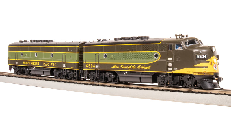 BLI 8164 EMD F3 A/B, NP 6504A/6504B, Streamliner Scheme, A-unit Paragon4 Sound/DC/DCC, Unpowered B-units, HO