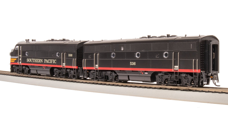 BLI 8166 EMD F3 A/B, SP 336/536, Black Widow, A-unit Paragon4 Sound/DC/DCC, Unpowered B, HO