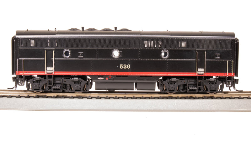 BLI 8166 EMD F3 A/B, SP 336/536, Black Widow, A-unit Paragon4 Sound/DC/DCC, Unpowered B, HO