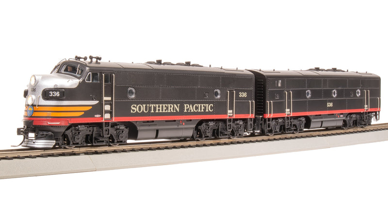 BLI 8166 EMD F3 A/B, SP 336/536, Black Widow, A-unit Paragon4 Sound/DC/DCC, Unpowered B, HO